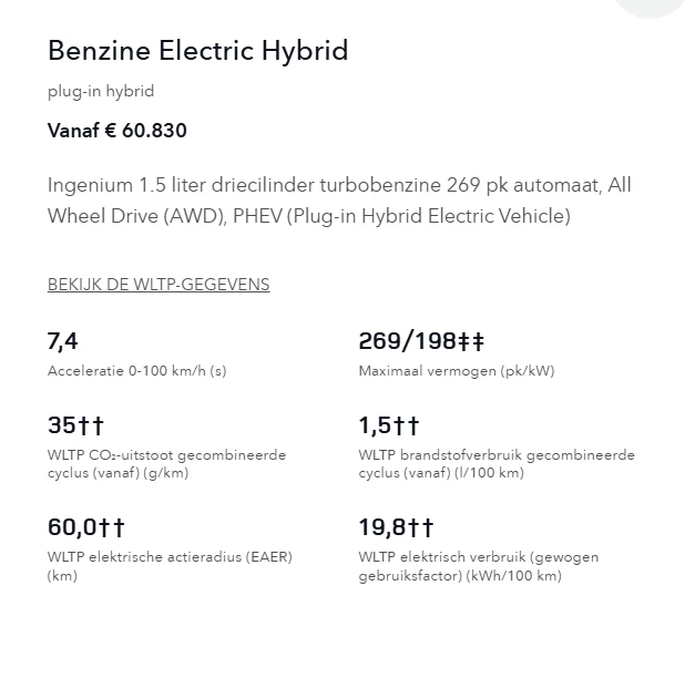 Land Rover Discovery Sport P270e S AWD Auto. 25.5MY