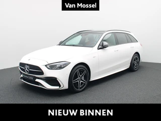 Mercedes-Benz C-Klasse 300 e AMG Line Break + LEDER TWO TONE + PANO DAK + TREKHAAK +