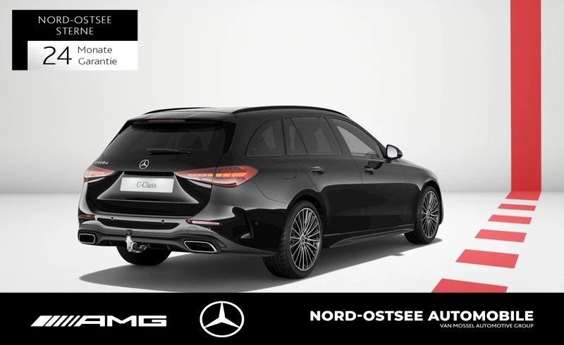 Mercedes-Benz C-Klasse 220 T d AMG AHK MBUX PANO 360° SHZ NIGHT AMG Line