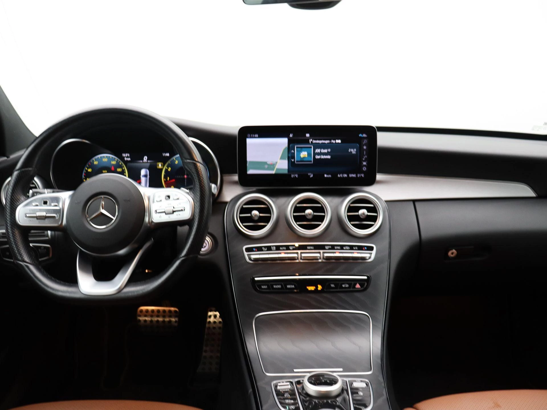 Mercedes-Benz C-Klasse 180 AMG LINE Estate + LEDER + LED + NIGHTPAKKET +