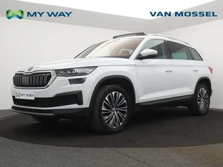 Škoda Kodiaq Kodiaq Clever+ 2.0TDI 150PK *AUTOMAAT*PANODAK*7 ZITPLAATSEN*LEDER*CAMERA*ACC*PDC*NAVI*...*