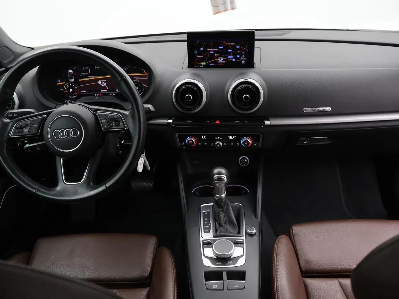 Audi A3 Cabriolet Audi A3 Cabriolet 40TFSI QUATTRO 190PK *AUTOMAAT*BRUINE LEDER*CRUISE*VIRTUAL COCKPIT*NAVI*APP-CONNECT*...*