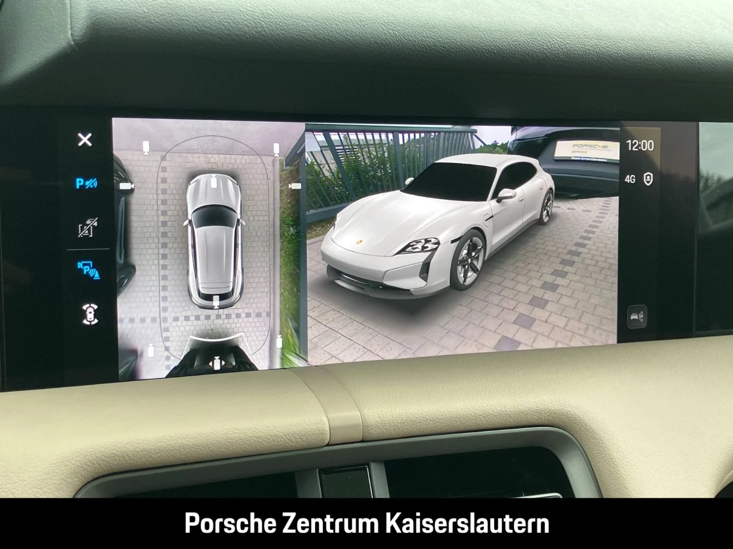 Porsche Taycan 4S Sport Turismo Burmester Surround-View -