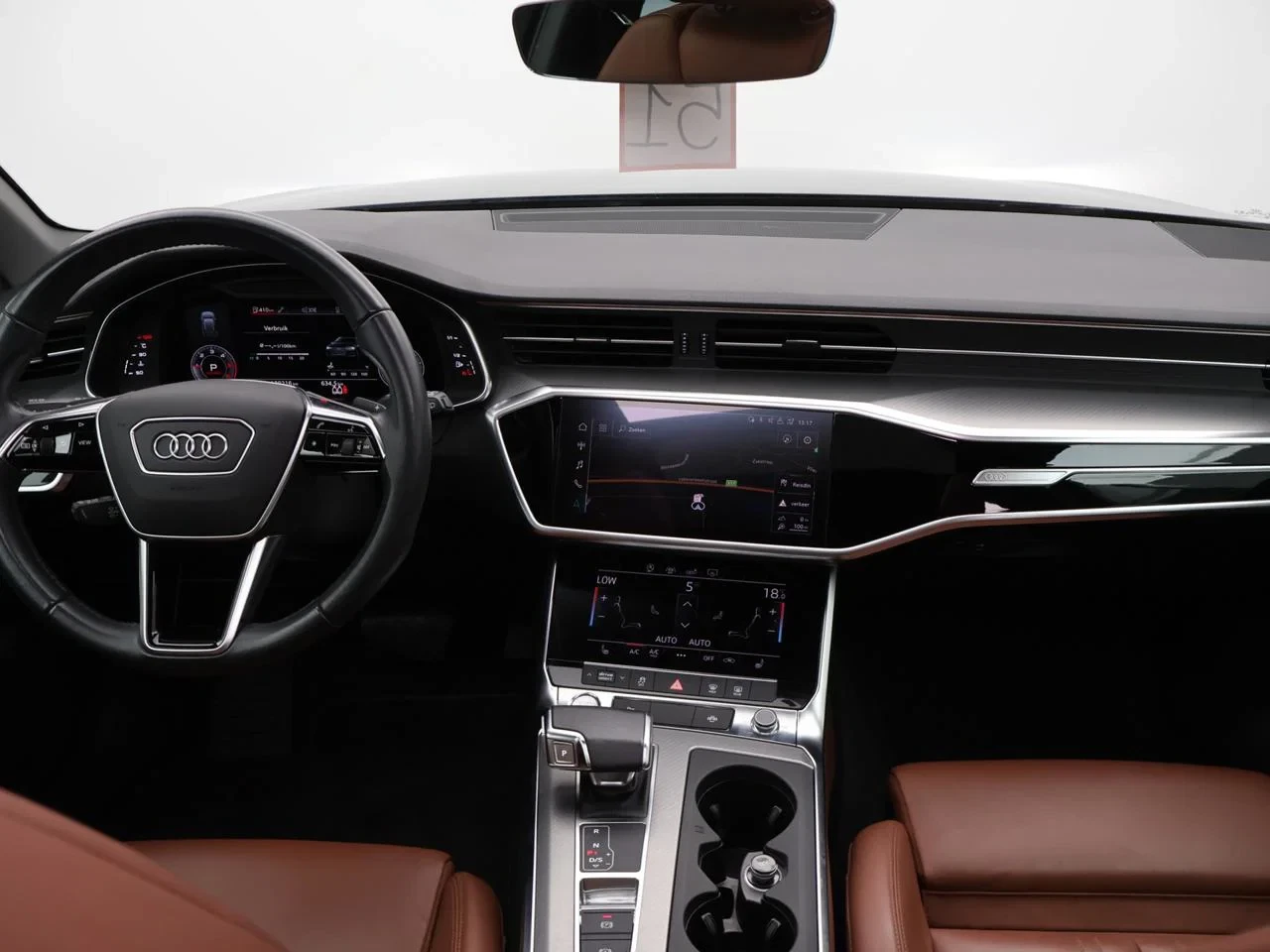 Audi A6 Avant Dsl A6 Avant 40TDi Business Edition Sport 204PK *AUTOMAAT*BRUIN LEDER*PANODAK*CAMERA*PDC*TREKHAAK*NAVI*APP-CONNECT*...*