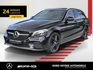 Mercedes-Benz C-Klasse 300 de T AMG AHK SPUR TOTWINKEL MULTIBEAM KAM AMG Line