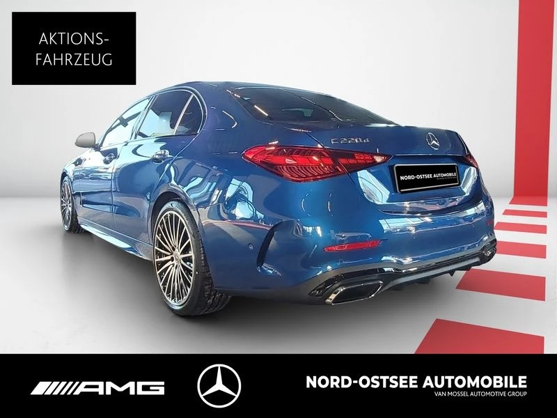 Mercedes-Benz C-Klasse 220 d AMG PANO AHK MEMORY WINTER-PAKET SOUND AMG Line