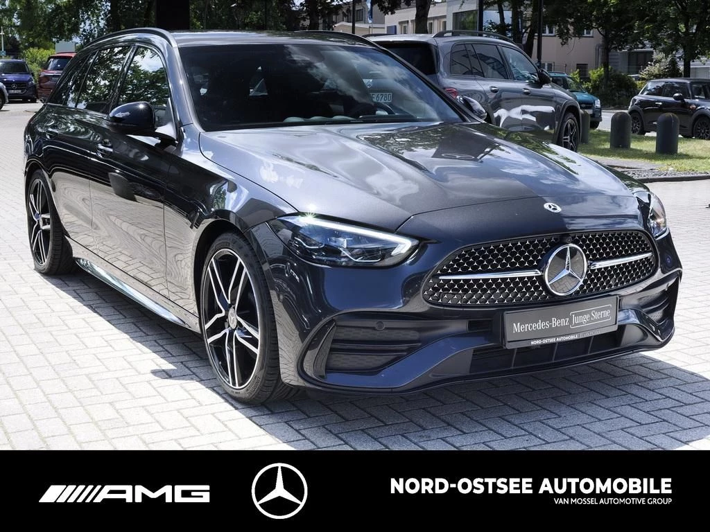 Mercedes-Benz C-Klasse 220 T d AMG KAMERA NIGHT TOTWINKEL AHK SHZ AMG Line