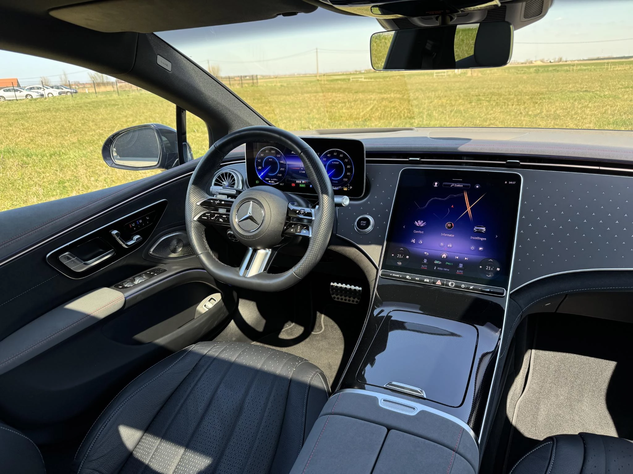 Mercedes-Benz EQS 450+ AMG Line + 4J MB GARANTIE + LEDER + BURMESTER + PANO +