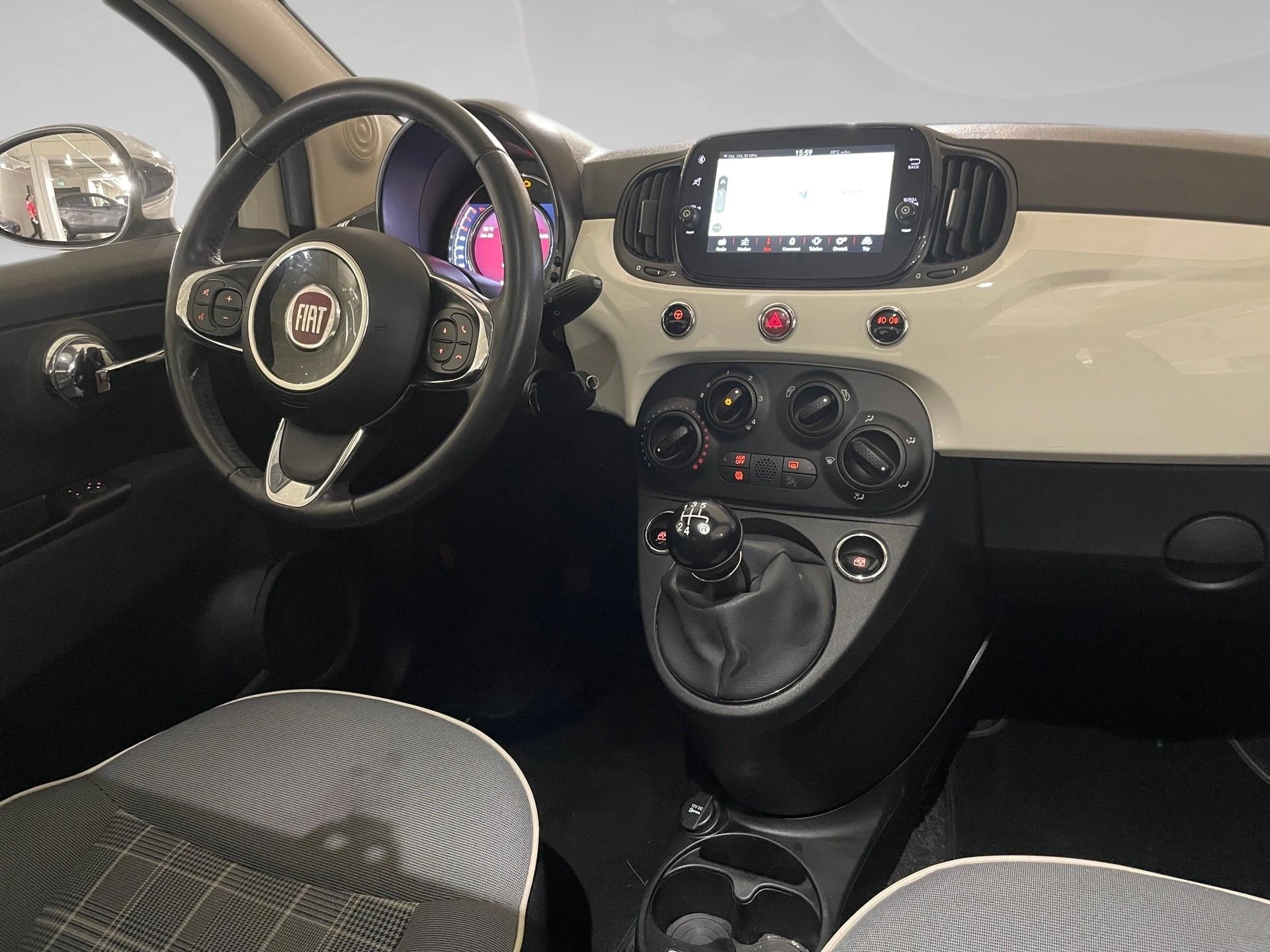 Fiat 500 1.2 69hp MTA Mirror