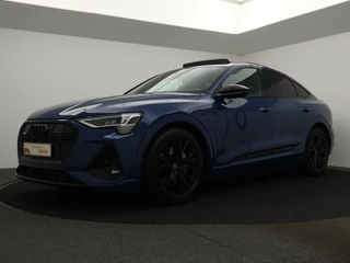 Audi e-tron Sportback E-Tron 95 kWh 55 Sportback Quattro S line 408PK *PANO*LEDER*NAVI*CAMERA*ZETELVERWARMING*...*