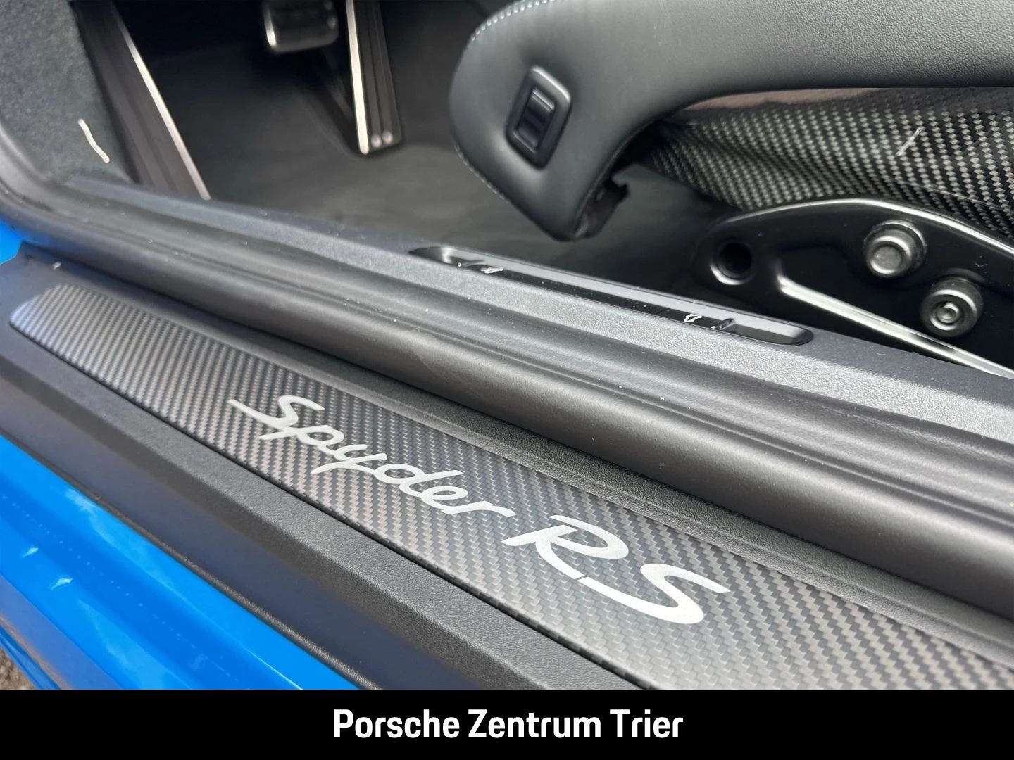 Porsche 718 Spyder RS Weissach-Paket Liftsystem-VA spyder rs