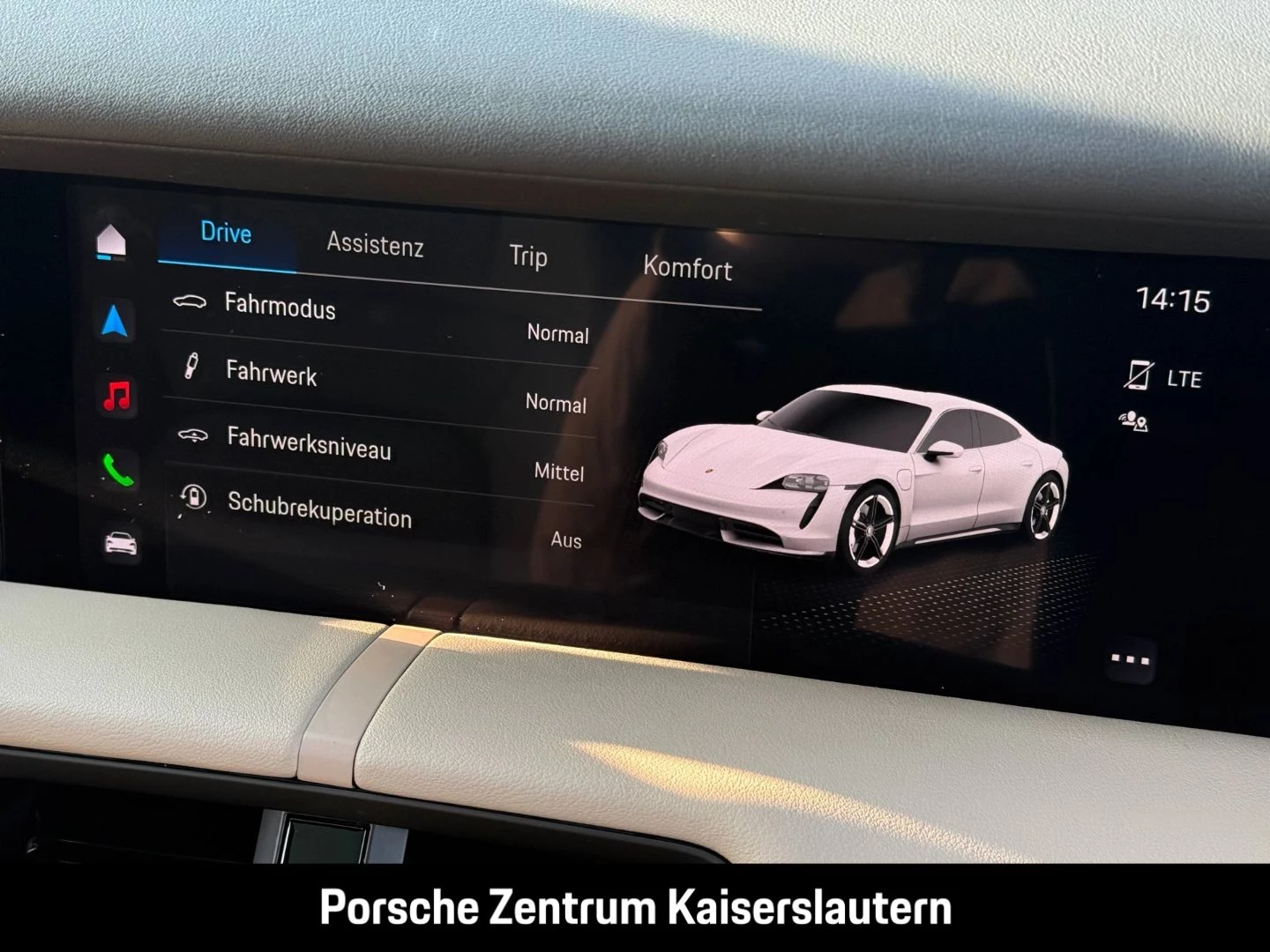 Porsche Taycan Surround-View Luftfederung Panoramadach -