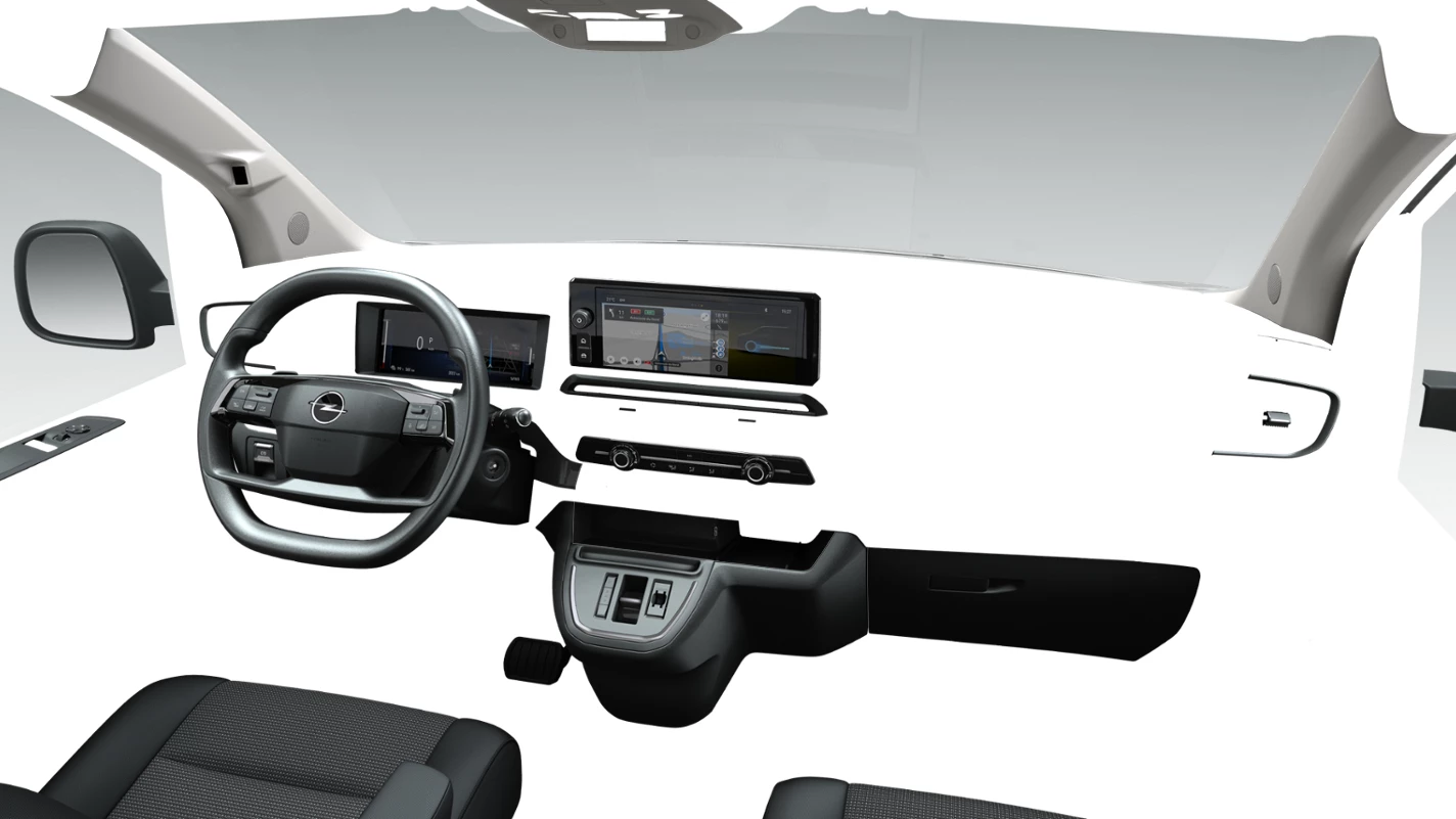 Opel Vivaro-e Standaard - Electric Plancher Cabine