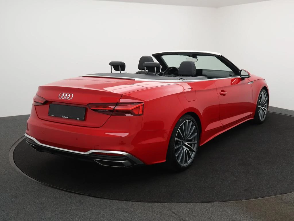 Audi A5 Cabriolet Audi A5 Cabriolet S-LINE 35TFSI 150PK *AUTOMAAT*NEKVERWARMING*LEDER*NAVI*APP CONNECT*BLTH*CRUISE*DIGITAL DASHBOARD*...