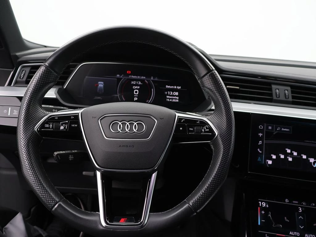 Audi e-tron Sportback S Audi e-tron S Sportback 503PK *AUTOMAAT*TREKHAAK*LEDER*ALCANTARA*CRUISE*ZIJ-CAMERA'S*CAMERA*...*