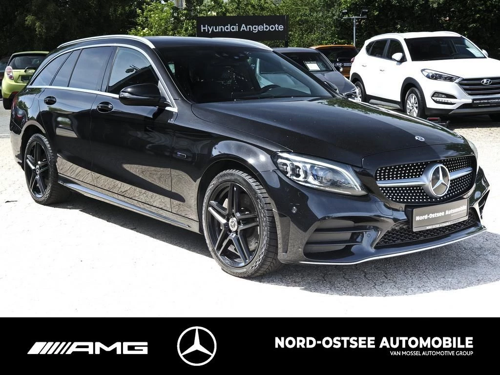 Mercedes-Benz C-Klasse 300 de T AMG AHK SPUR TOTWINKEL MULTIBEAM KAM AMG Line