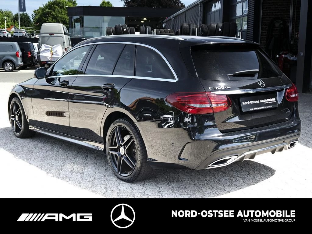 Mercedes-Benz C-Klasse 300 de T AMG AHK SPUR TOTWINKEL MULTIBEAM KAM AMG Line
