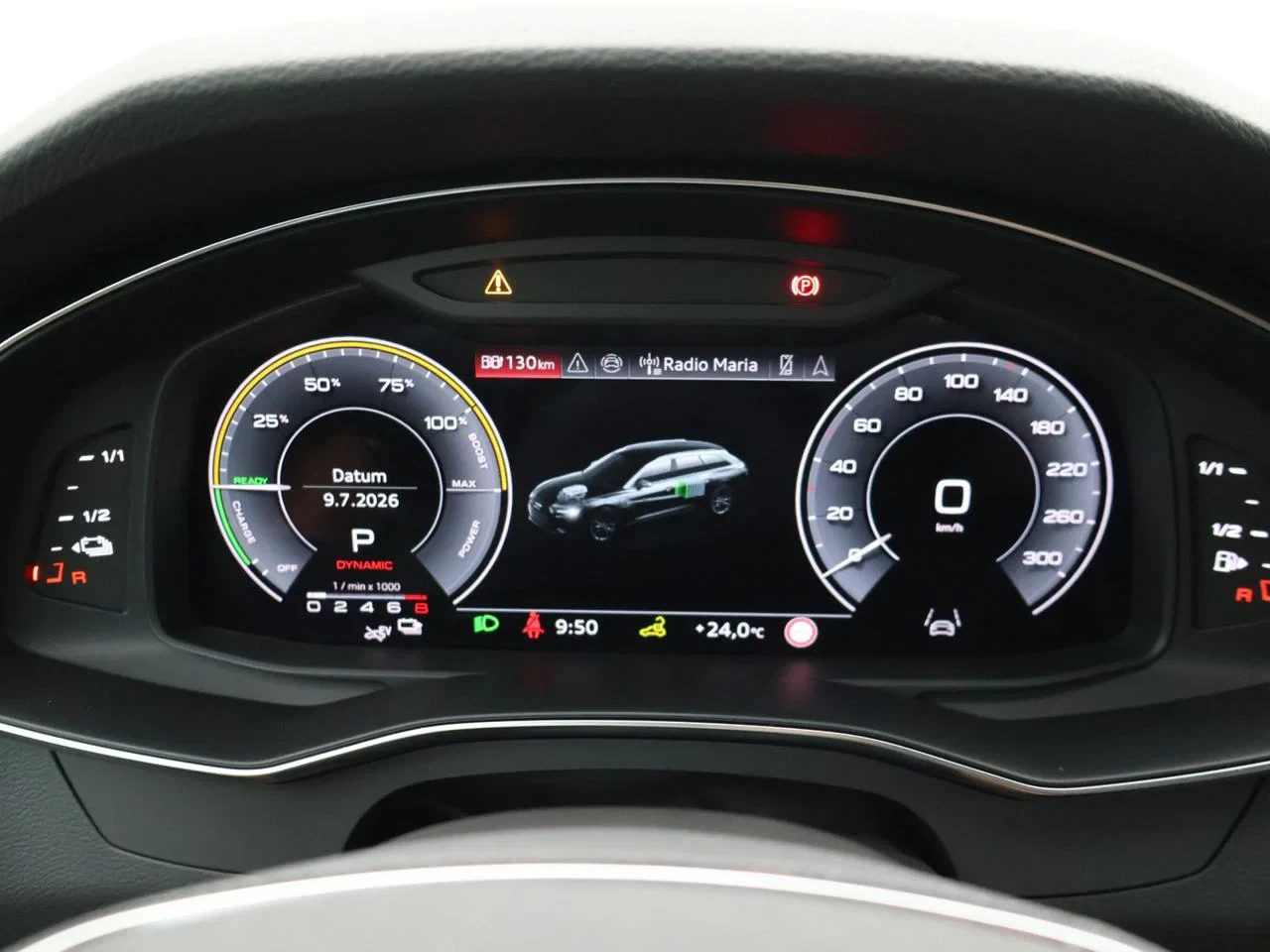 Audi A6 Avant PHEV A6 Avant PHEV 50TFSIe *AUTOMAAT*TREKHAAK*LEDER*CAMERA*ACC*VIRTUAL COCKPIT*PDC*SFEERVERLICHTING*AIRCO*...*
