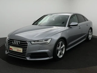 Audi A6 Dsl S-line exterior / interior - 2.0TDi - 150PK *LEDER*NAVI*SPORTSEATS*ZETELVERWARMING*BLTH*CRUISE*