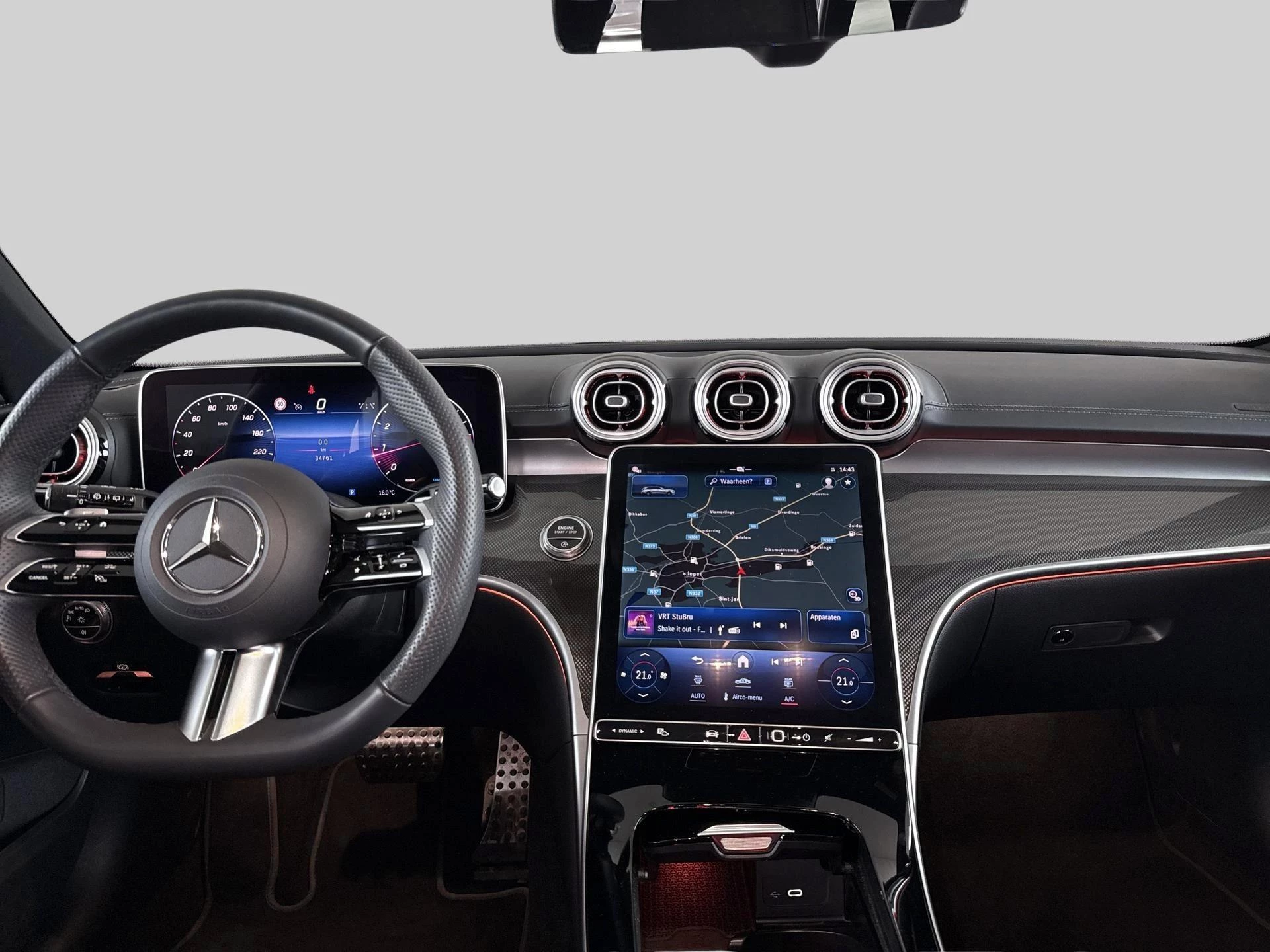 Mercedes-Benz Classe C 180 AMG Line Estate + TREKHAAK + NIGHTPAKKET + CARPLAY + LED +