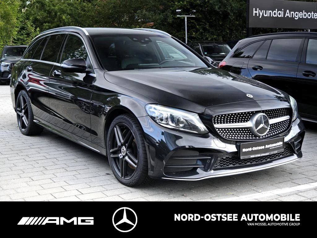 Mercedes-Benz C-Klasse 300 de T AMG AHK SPUR TOTWINKEL MULTIBEAM KAM AMG Line