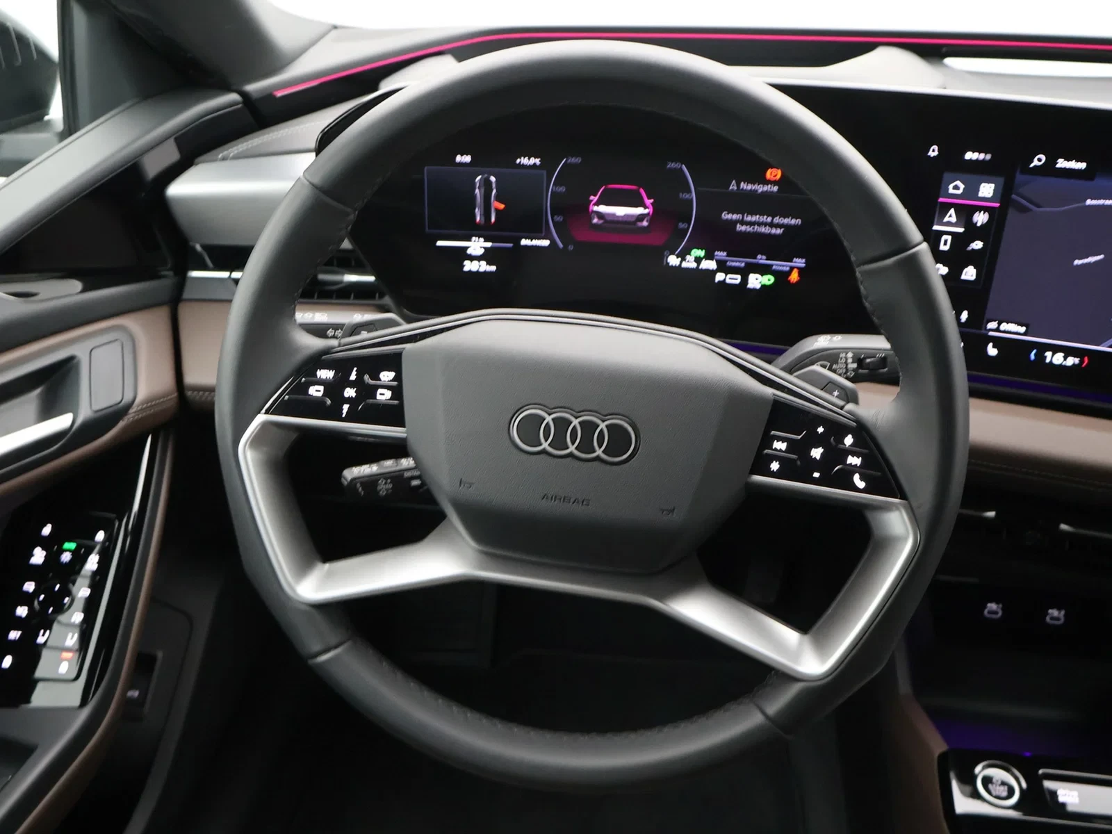 Audi A6 Sportback e-tron Sportback e-Tron 100 kWh Performance S line *APP CONNECT*BLTH*CRUISE*BRUIN LEDER*B&O SOUND*ZETELVERW