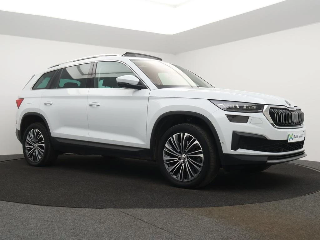 Škoda Kodiaq Kodiaq Clever+ 2.0TDI 150PK *AUTOMAAT*PANODAK*7 ZITPLAATSEN*LEDER*CAMERA*ACC*PDC*NAVI*...*