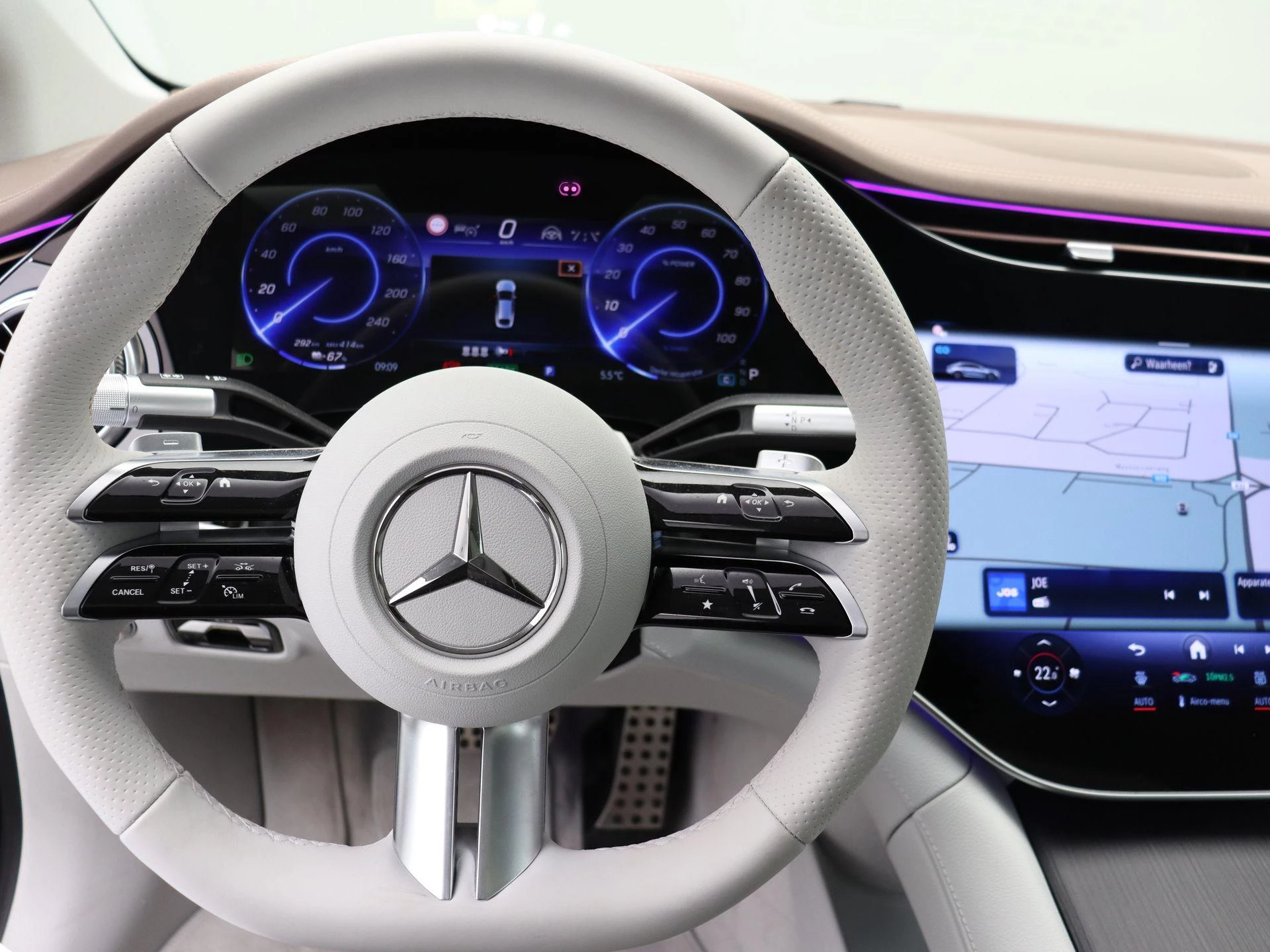 Mercedes-Benz EQS 350 STAR EDITION + AMG + LEDER + PANO DAK + DIGITAL LIGHT + HEAD UP