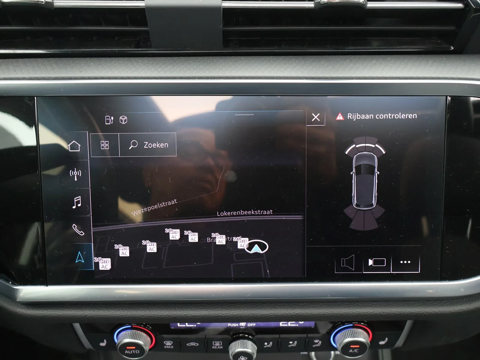 Audi Q3 PHEV Audi Q3 S line 45TFSIe PHEV 245PK *PANO DAK*NAVI*APP CONNECT*ZETELVERWARMING*CRUISE*PDC*DIGITAL DASH