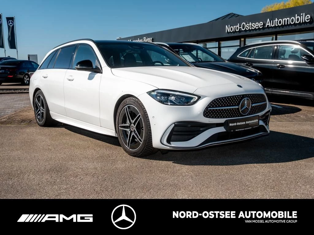 Mercedes-Benz C-Klasse 220 d T AMG AHK PANO NIGHT LED KAMERA DAB NAVI AMG Line