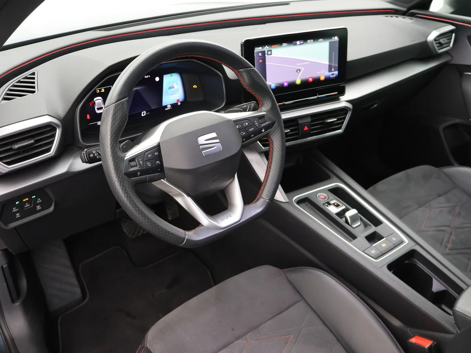 SEAT Leon e-Hybrid (PHEV) 1.4 e-Hybrid PHEV 204PK *AUTOMAAT*LEDER*ALCANTARA*ACC*PDC*VIRTUAL COCKPIT*APP-CONNECT*...*