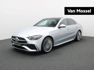 Mercedes-Benz C-Klasse 300 e AMG Line Sedan + PANORAMISCH DAK + SURROUND VIEW CAMERA +