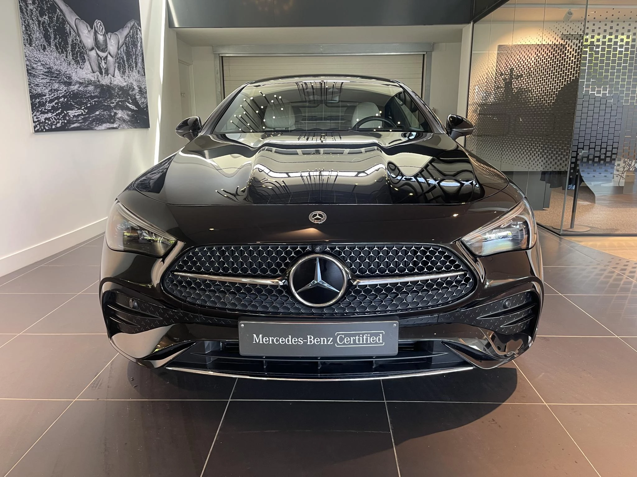 Mercedes-Benz CLE 200 AMG Line Coupé + LEDER + PANO DAK + BURMESTER + SURROUND VIEW +