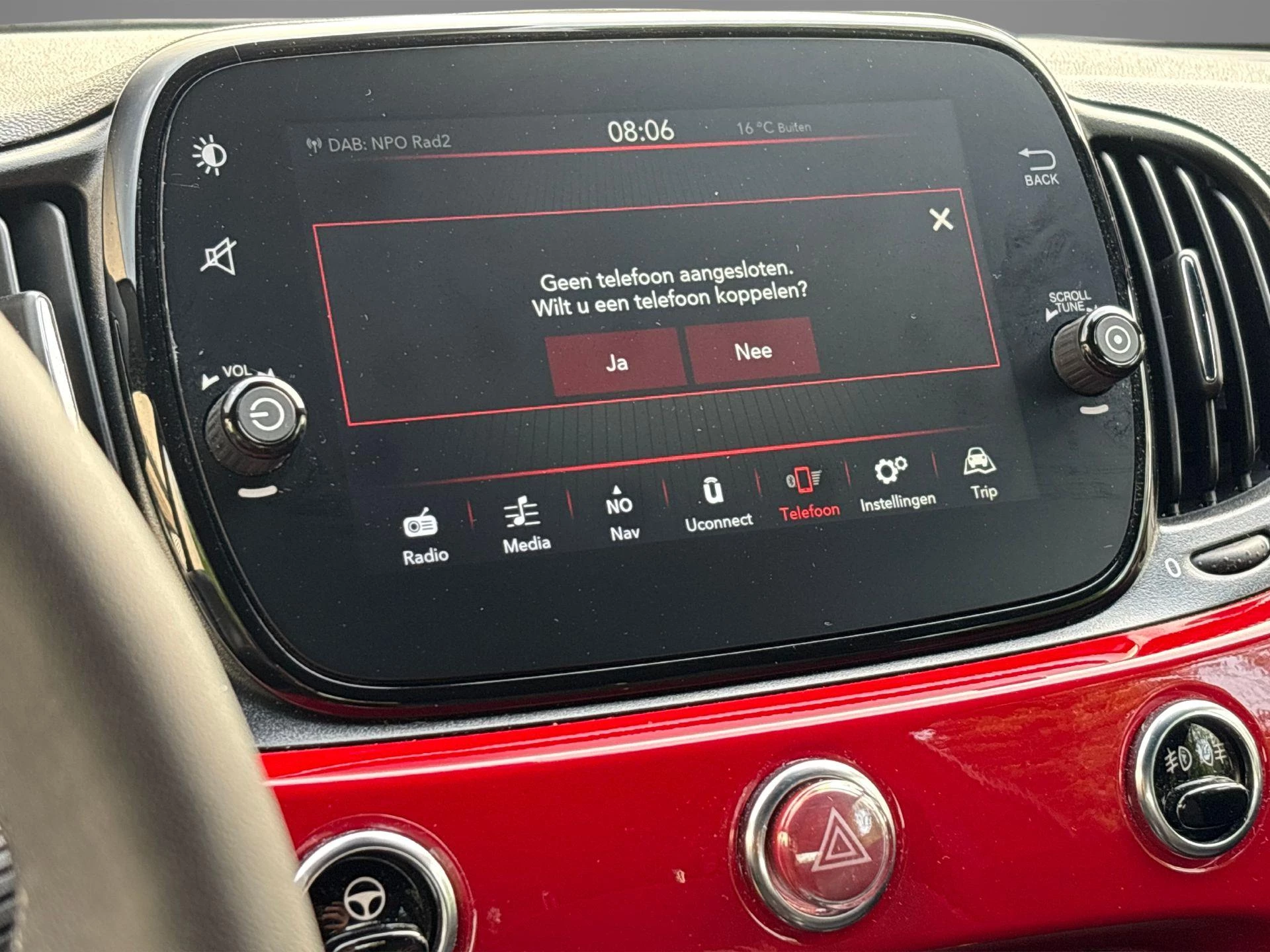 Fiat 500C 1.0 Hybrid RED