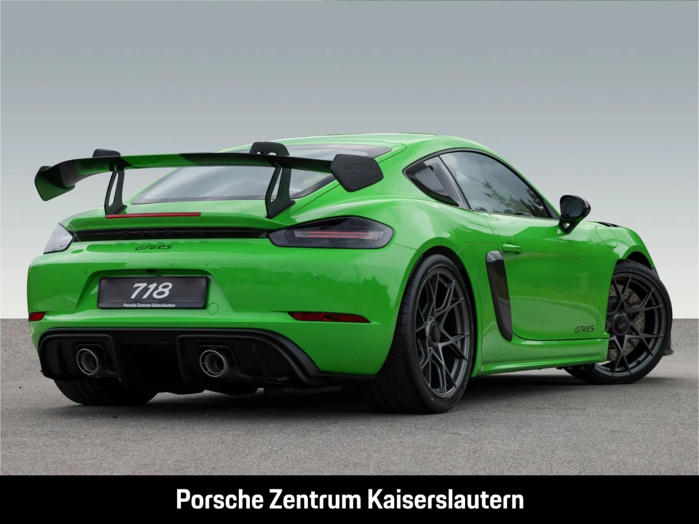 Porsche 718 Cayman GT4 RS Surround-View Sportabgas LED