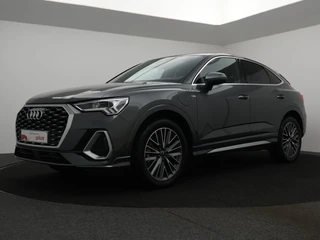 Audi Q3 Sportback PHEV AUDI Q3 Sportback PHEV 45TFSIe *AUTOMAAT*TREKHAAK*LEDER*ALCANTARA*CAMERA*S-LINE*NAVI*APP-CONNECT*ACC*...*