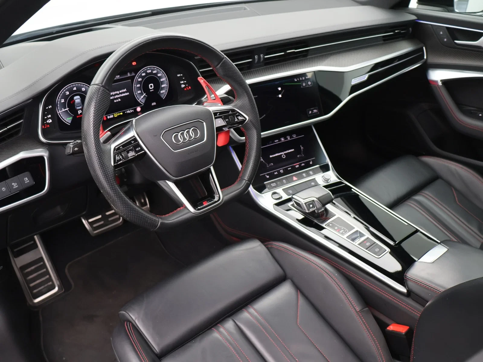 Audi A6 PHEV Audi A6 Competition 55TFSIe QUATTRO 367PK *AUTOMAAT*3X-S LINE*PANODAK*LEDER*CAMERA*CRUISE*PDC*NAVI*APP-CONNECT*...*