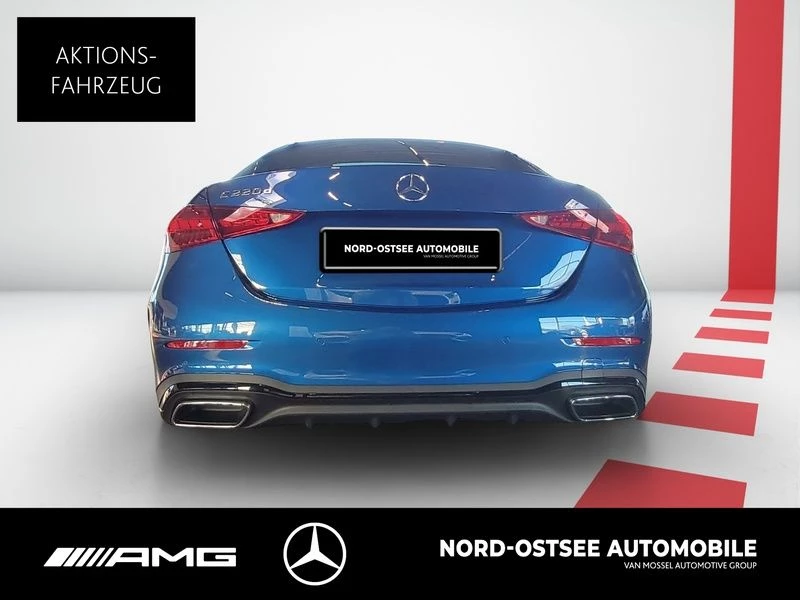 Mercedes-Benz C-Klasse 220 d AMG PANO AHK MEMORY WINTER-PAKET SOUND AMG Line