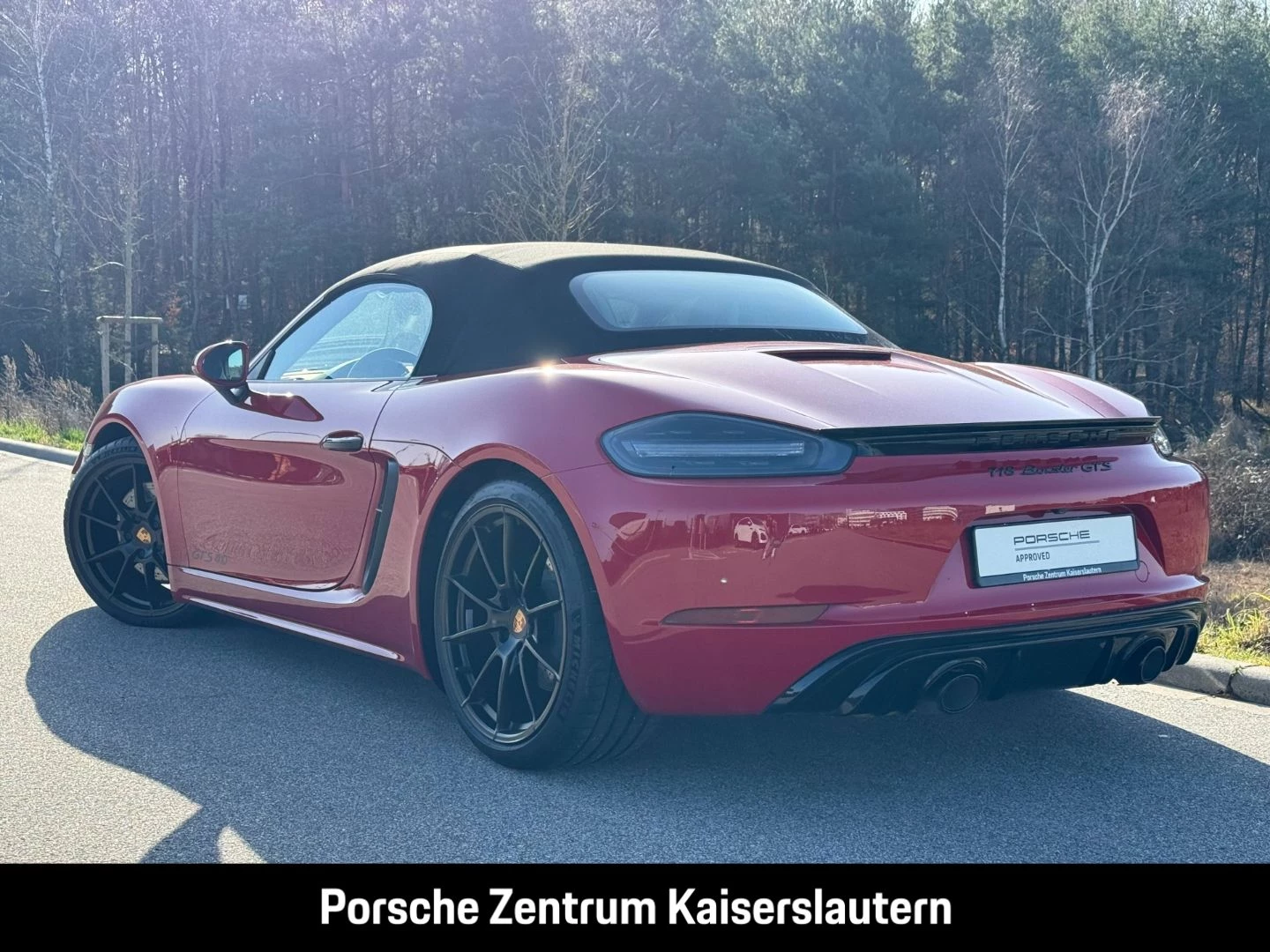 Porsche 718 Boxster GTS 4.0 Burmester Rückfahrkamera boxster