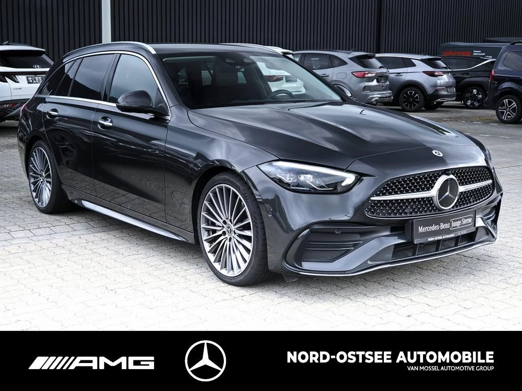 Mercedes-Benz C-Klasse 220 T d 4M AMG KAMERA AHK LED KEYLESS GO SITZH AMG Line