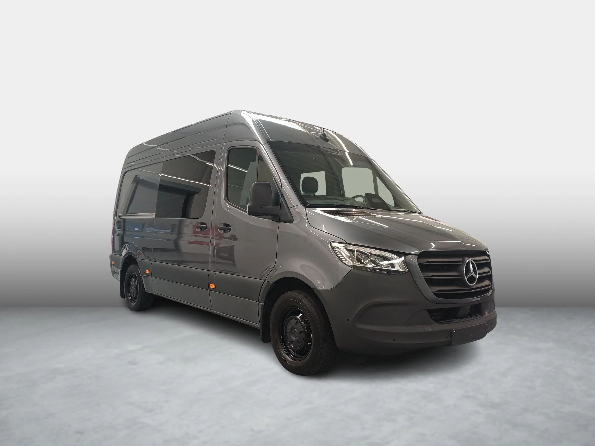 Mercedes-Benz Sprinter 319 CDI GB L2 RWD 3.5T + DUBBEL CABINE + LUCHTVERING +
