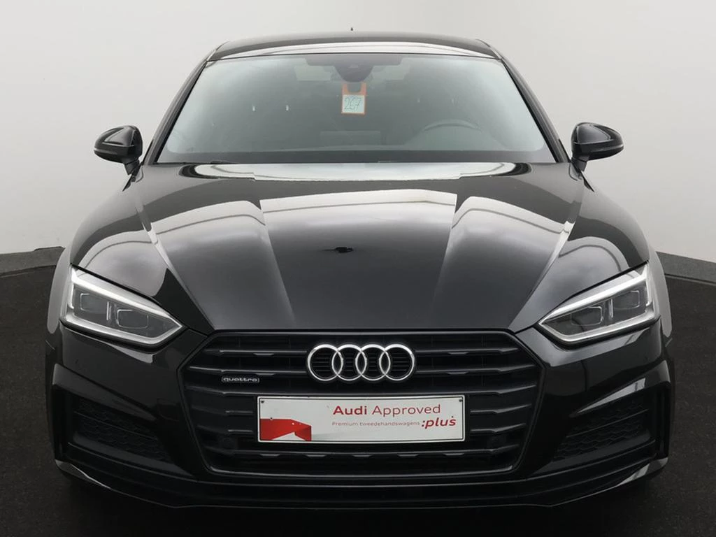 Audi A5 Sportback Audi A5 Sportback 2.0TFSI QUATTRO 252PK 3X S line *AUTOMAAT*LEDER*CAMERA*SPORTZETELS*CRUISE*...*