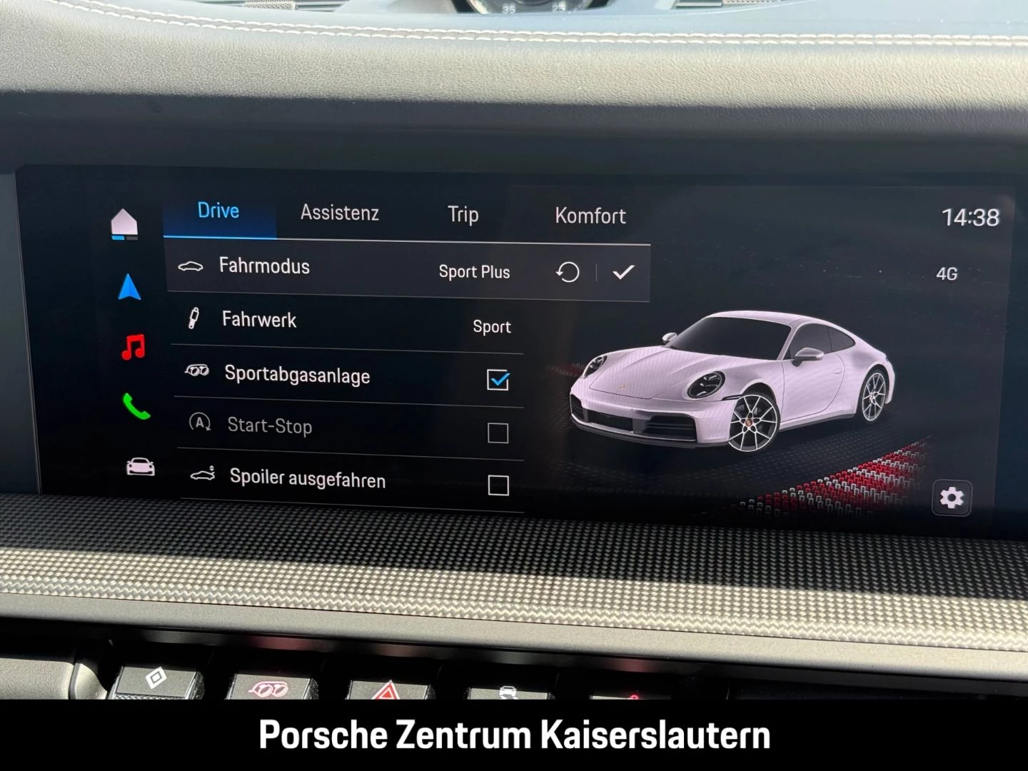 Porsche 911 992 Carrera Sportabgasanlage BOSE 21-Zoll carrera s