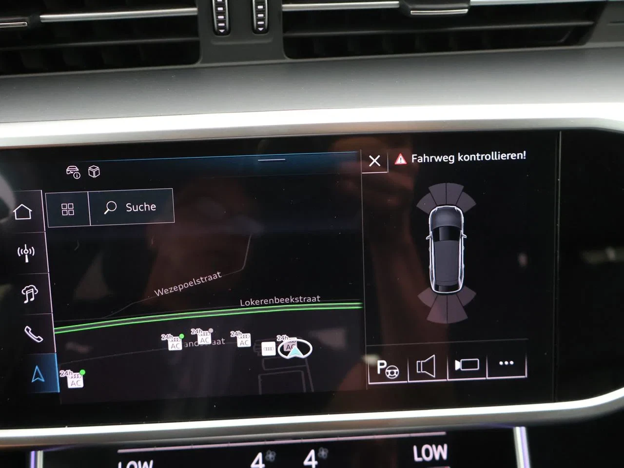 Audi A6 Avant PHEV A6 Avant PHEV 50TFSIe *AUTOMAAT*TREKHAAK*LEDER*CAMERA*ACC*VIRTUAL COCKPIT*PDC*SFEERVERLICHTING*AIRCO*...*