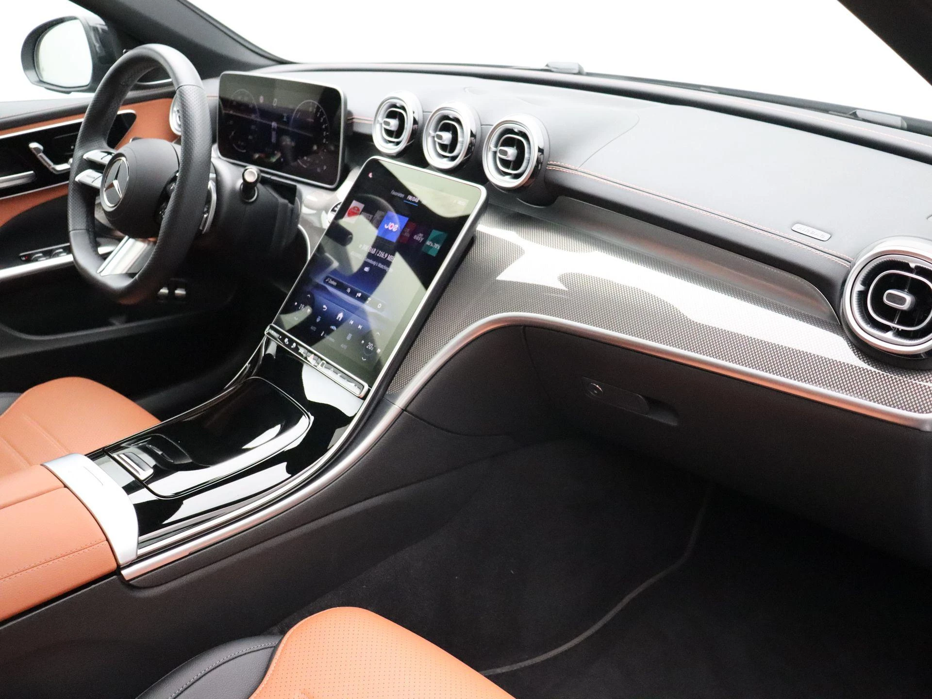 Mercedes-Benz Classe C 300 e AMG Line Estate + LEDER TWO TONE + PANO DAK + BURMESTER +
