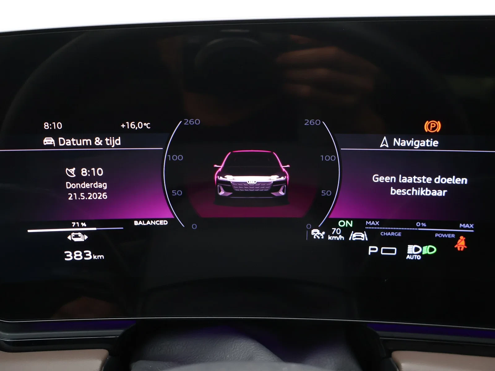 Audi A6 Sportback e-tron Sportback e-Tron 100 kWh Performance S line *APP CONNECT*BLTH*CRUISE*BRUIN LEDER*B&O SOUND*ZETELVERW