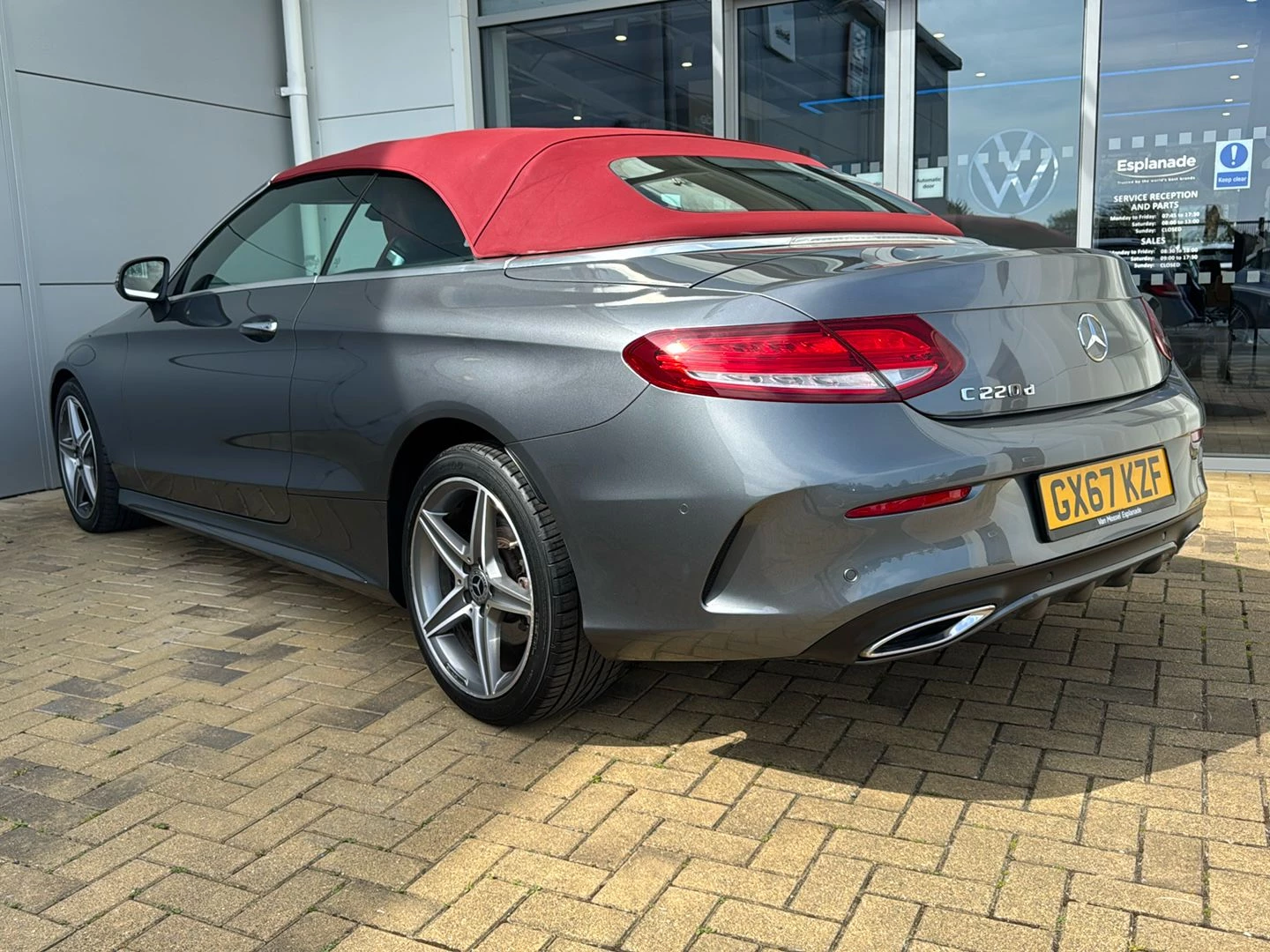 Mercedes-Benz C-Class CLASS C220d AMG Line 2dr Auto