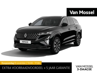Renault Espace full hybrid 200 E-Tech Techno 7-zits