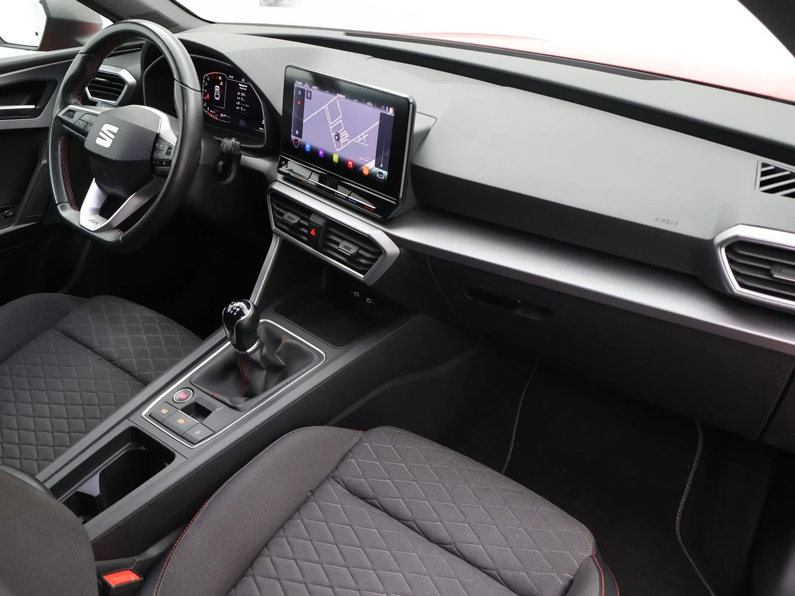 SEAT Leon Leon 1.5TSI FR 130PK *VIRTUAL COCKPIT*LEDER*PDC*CRUISE*NAVI*APP-CONNECT*KEYLESS GO*...*