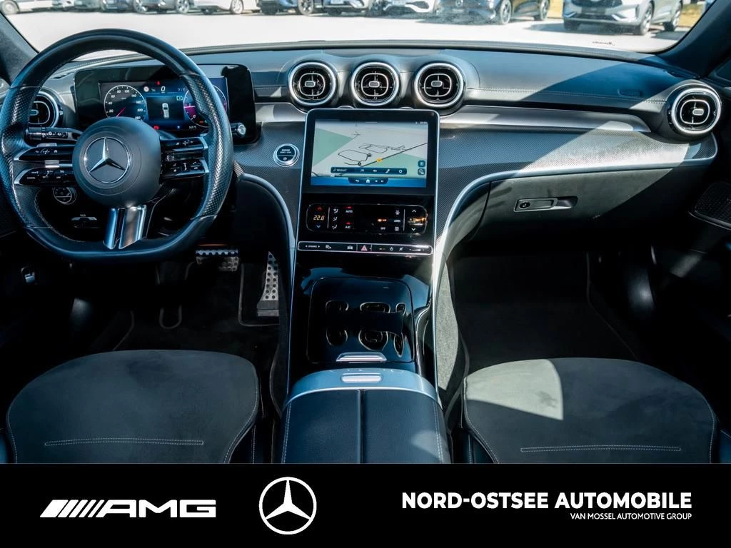 Mercedes-Benz C-Klasse 220 d T AMG AHK PANO NIGHT LED KAMERA DAB NAVI AMG Line